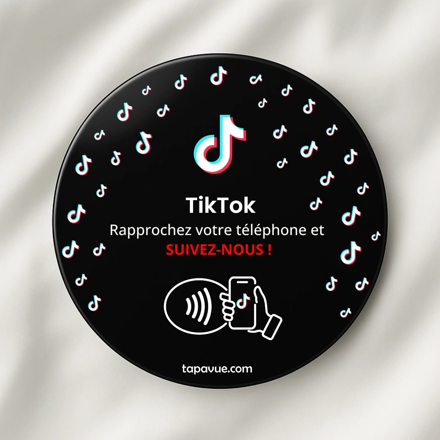 Plaque TikTok