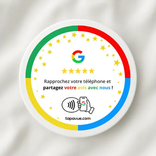 Plaque Google - TapAvuE
