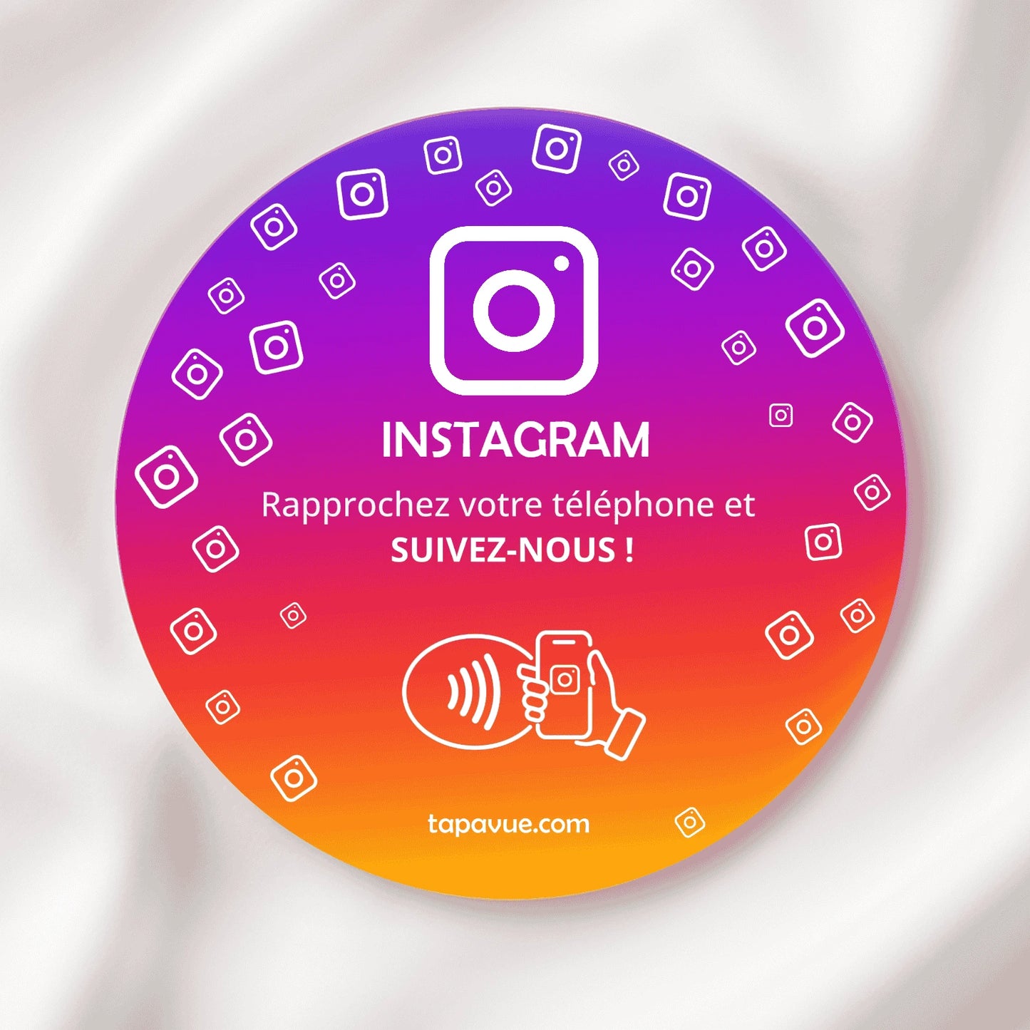 Plaque Instagram