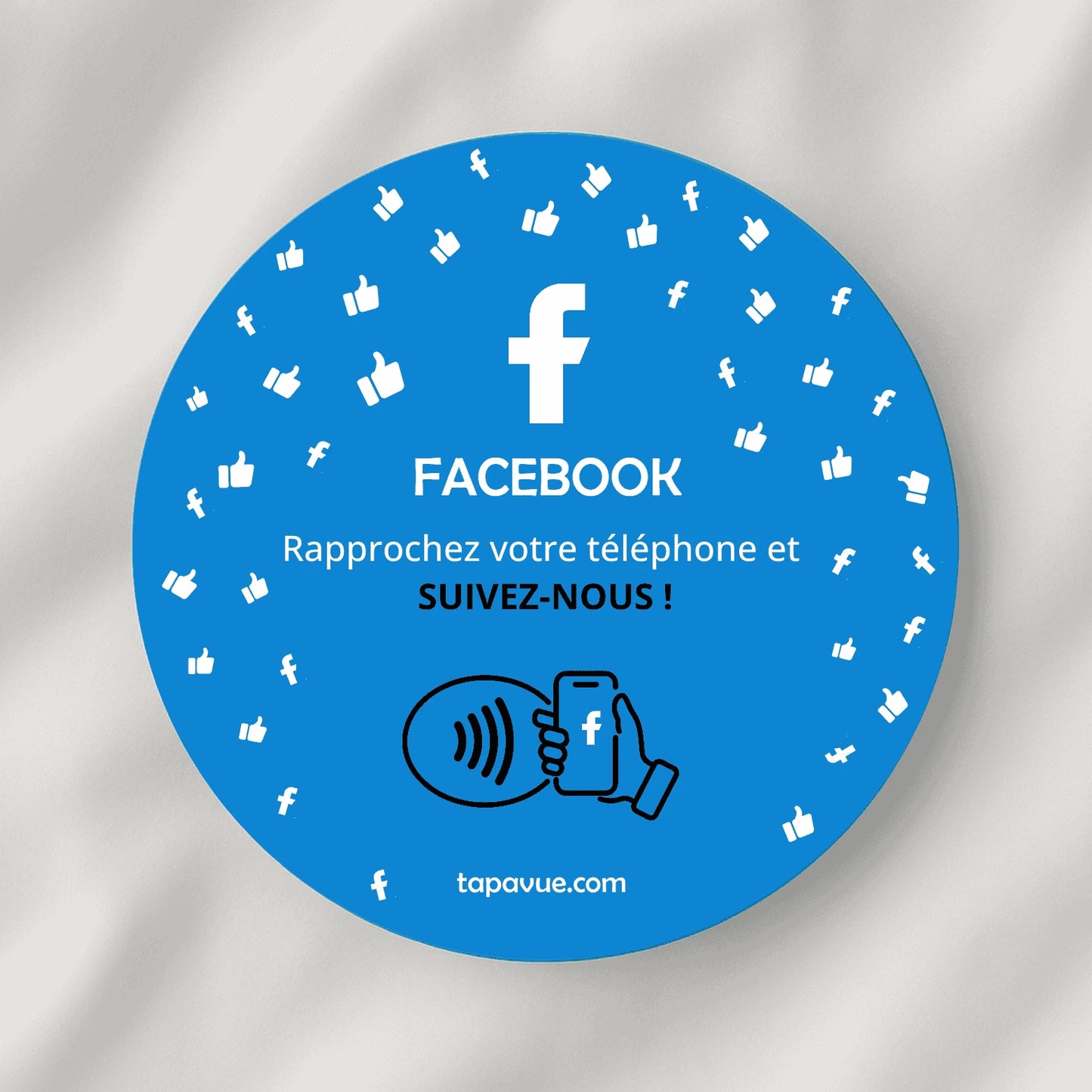 Plaque Facebook